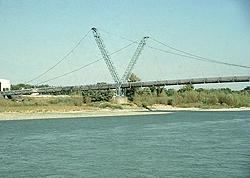 View of pipe-line bridge