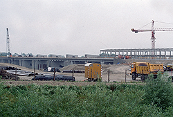 Service building under construction (1992)