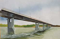 The Háros bridge 
